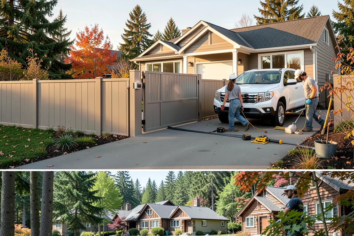 Natural Stone Tile Installation in Edgewood, Pierce County, WA - Stone tiling is an indoor project that can proceed year-round, sealing included, regardless of outdoor conditions.