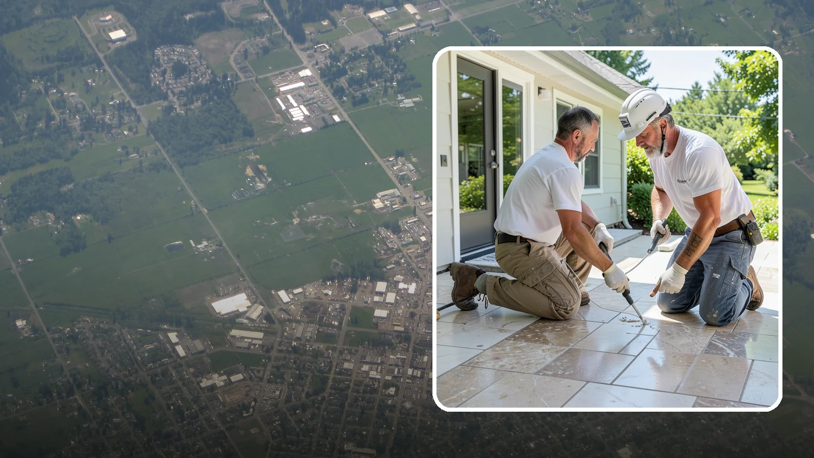 Natural Stone Tile Installation in Enumclaw, King County, WA - Marble, travertine, slate, and stone tile set and sealed for lasting natural beauty.