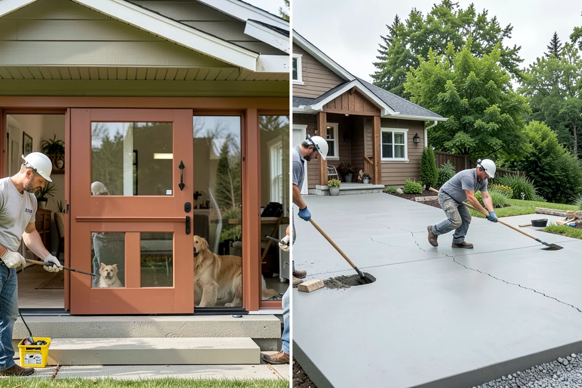 Natural Stone Tile Installation in Enumclaw, King County, WA - Dry-lay and blend tiles from several boxes for balance