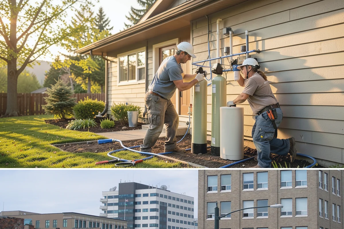 Natural Stone Tile Installation in Everett, Snohomish County, WA - Stone tiling is an indoor project that can proceed year-round, sealing included, regardless of outdoor conditions.