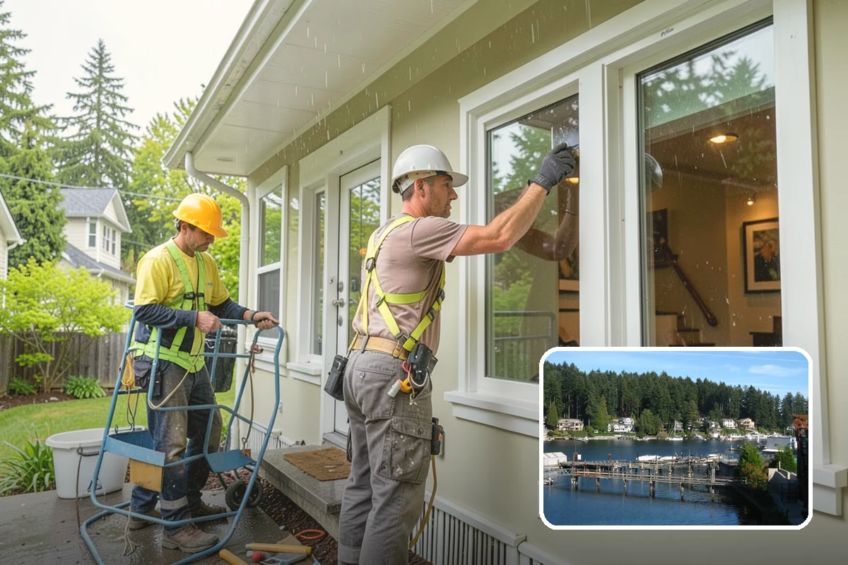 Natural Stone Tile Installation in Gig Harbor, Pierce County, WA - One-of-a-kind veining and color in every installation