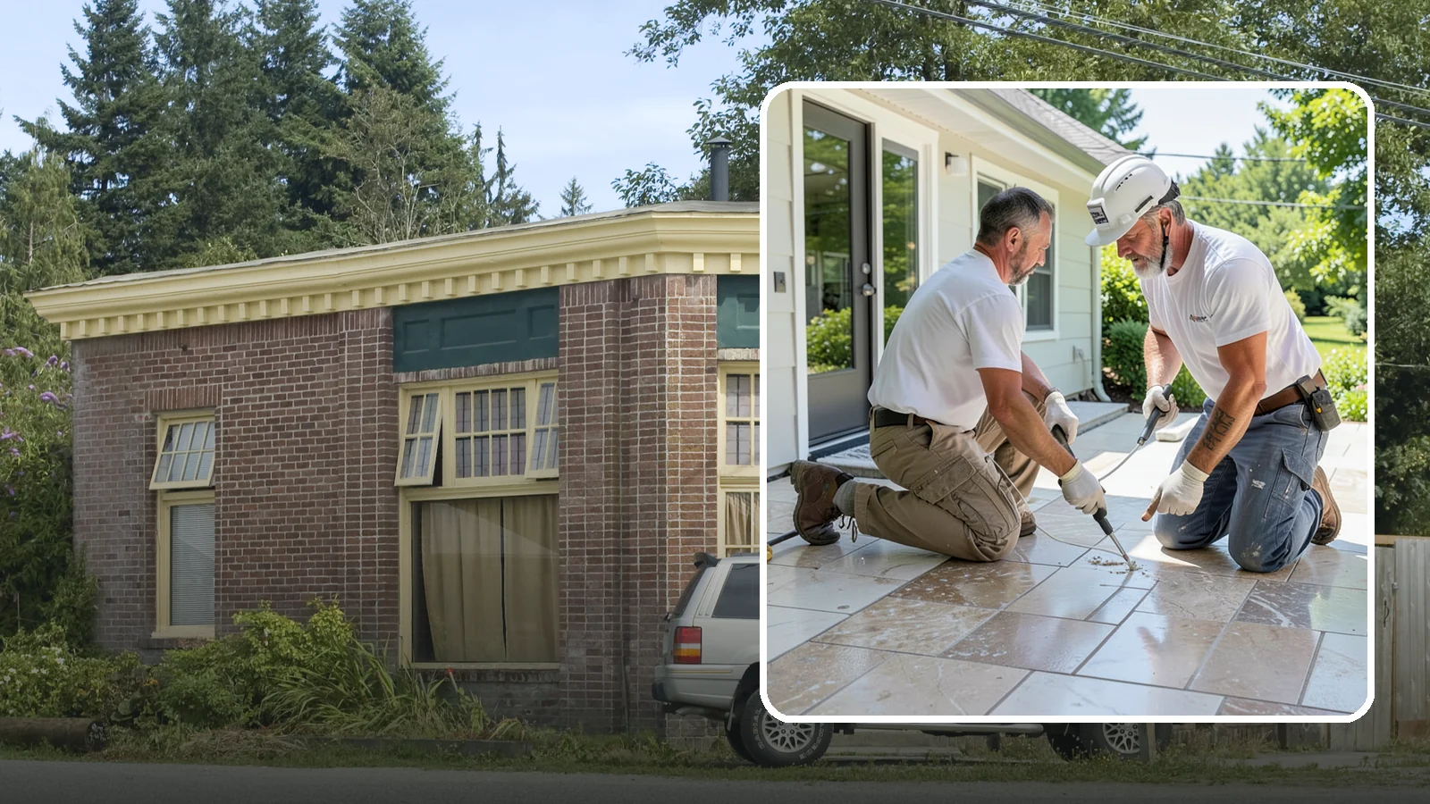 Natural Stone Tile Installation in Hamilton, Skagit County, WA - Marble, travertine, slate, and stone tile set and sealed for lasting natural beauty.