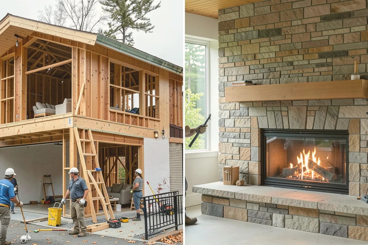 Natural Stone Tile Installation in Index, Snohomish County, WA - Dry-lay and blend tiles from several boxes for balance