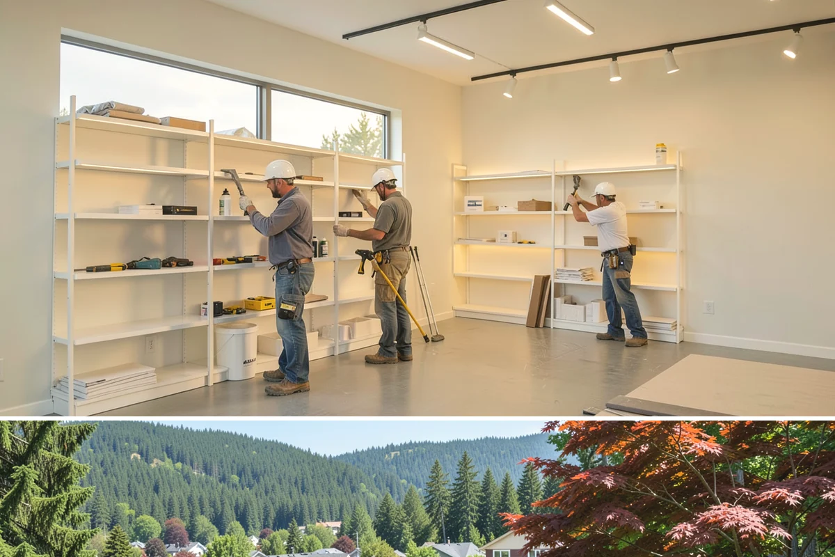 Natural Stone Tile Installation in Index, Snohomish County, WA - Stone tiling is an indoor project that can proceed year-round, sealing included, regardless of outdoor conditions.