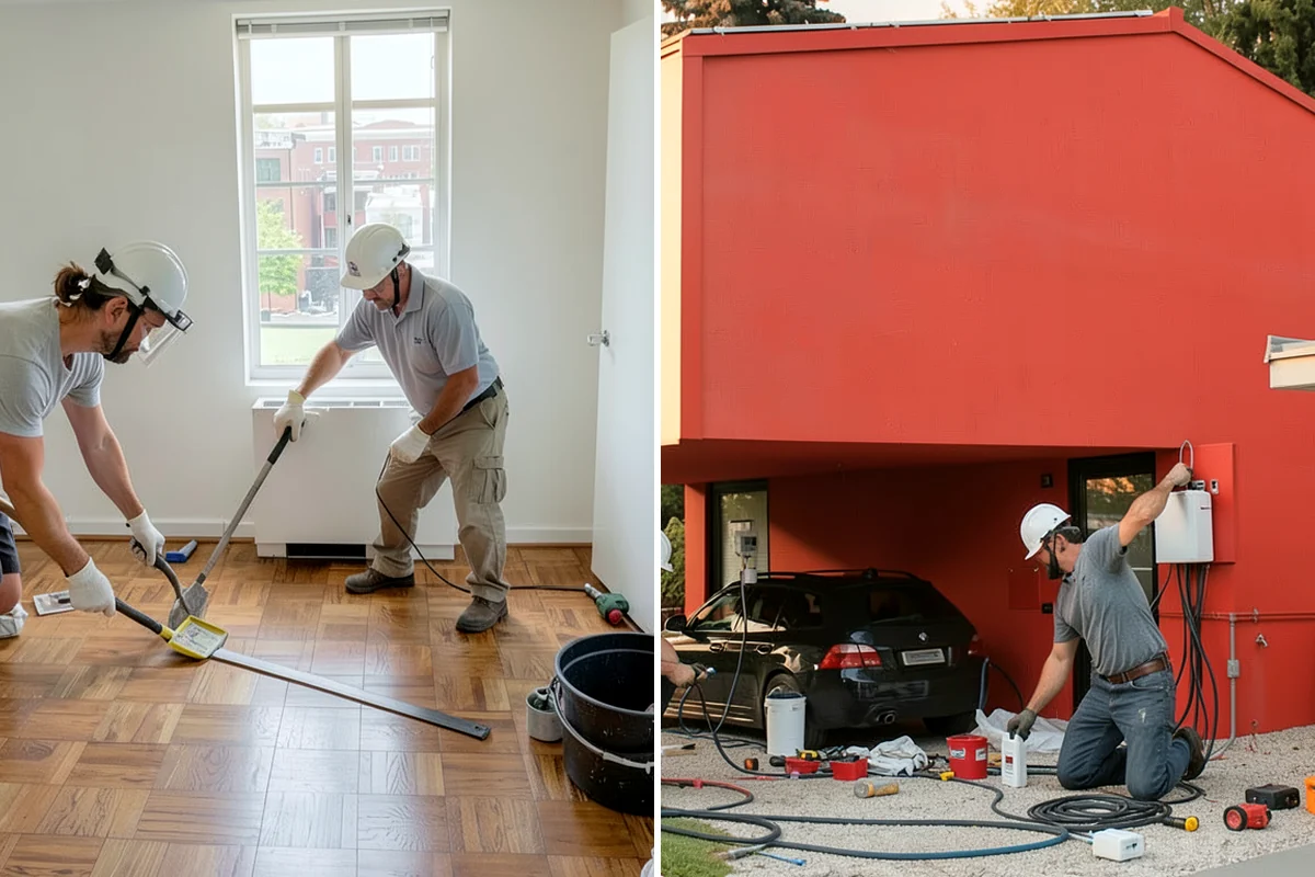 Natural Stone Tile Installation in Kenmore, King County, WA - Dry-lay and blend tiles from several boxes for balance
