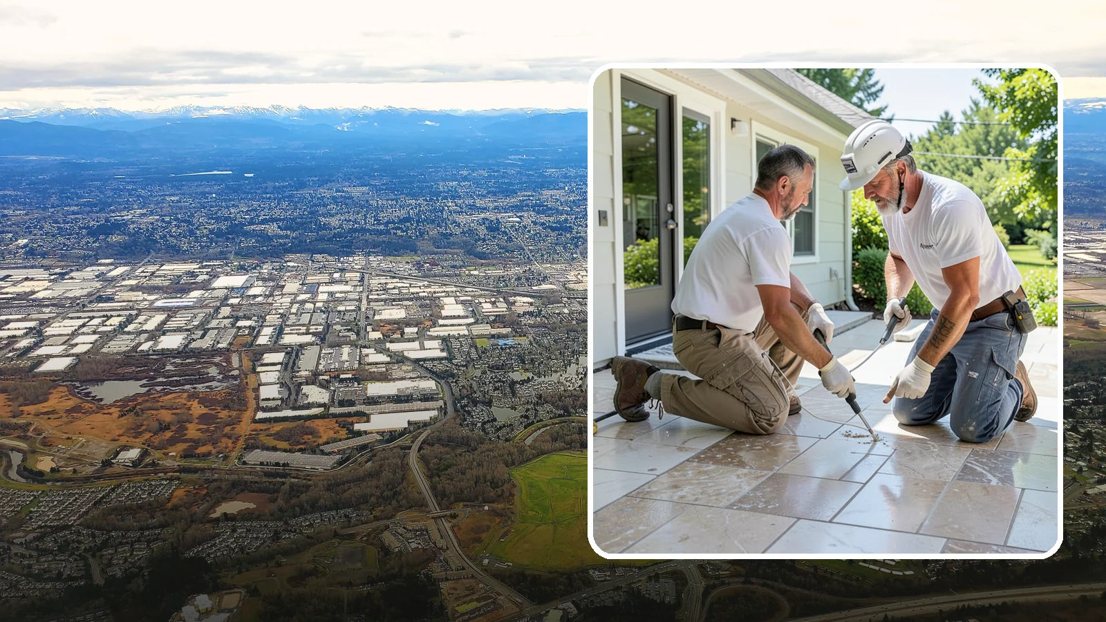 Natural Stone Tile Installation in Kent, King County, WA - Marble, travertine, slate, and stone tile set and sealed for lasting natural beauty.