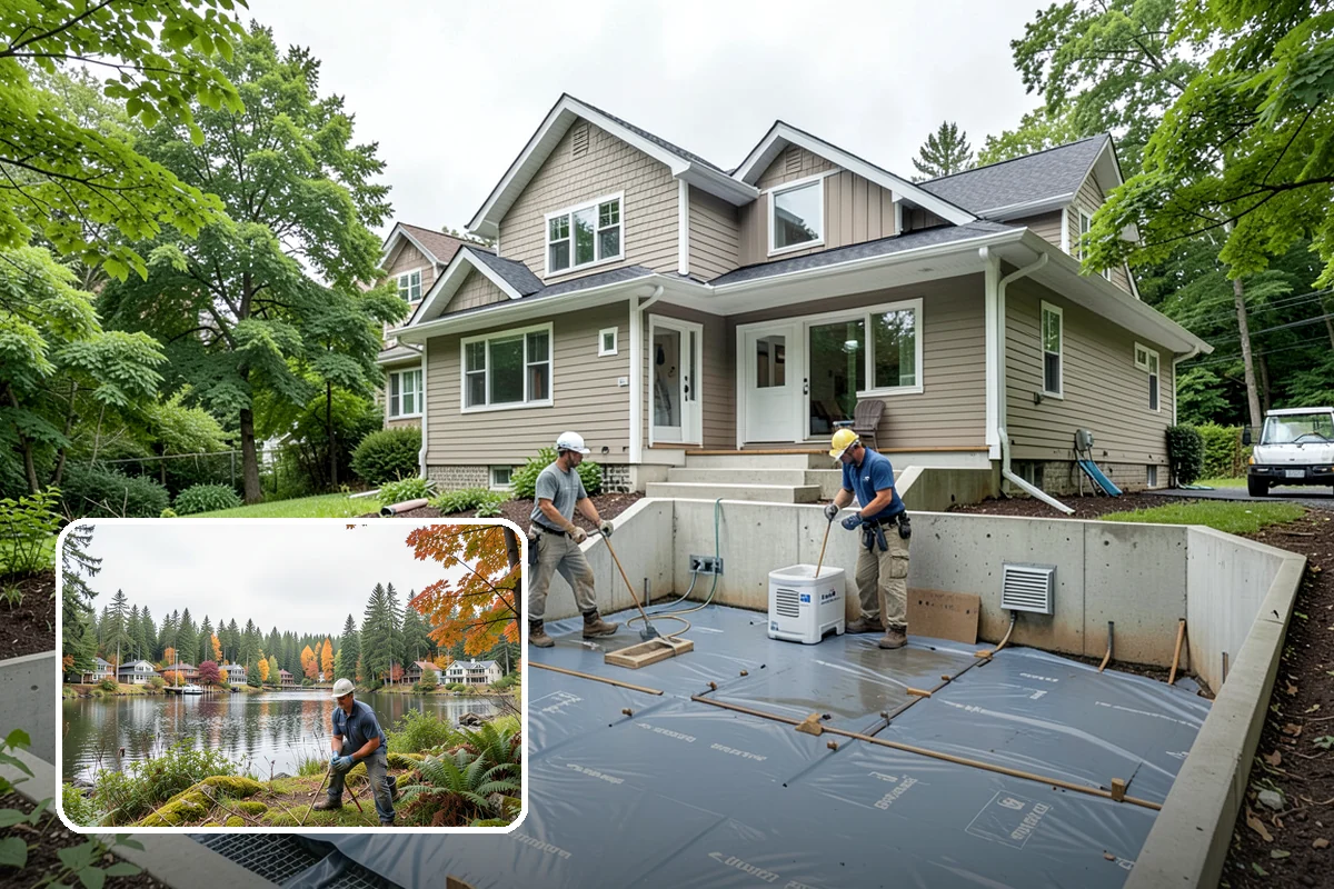 Natural Stone Tile Installation in La Conner, Skagit County, WA - One-of-a-kind veining and color in every installation