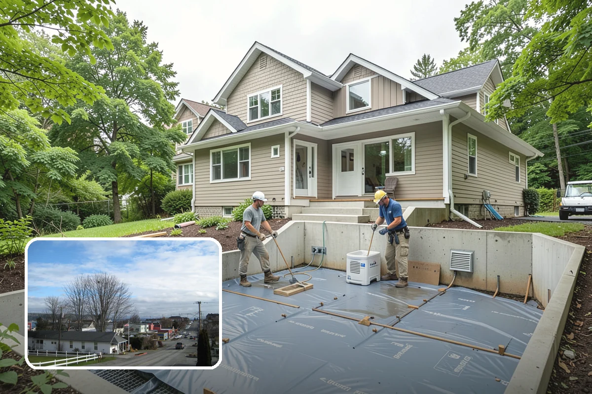 Natural Stone Tile Installation in Langley, Island County, WA - One-of-a-kind veining and color in every installation