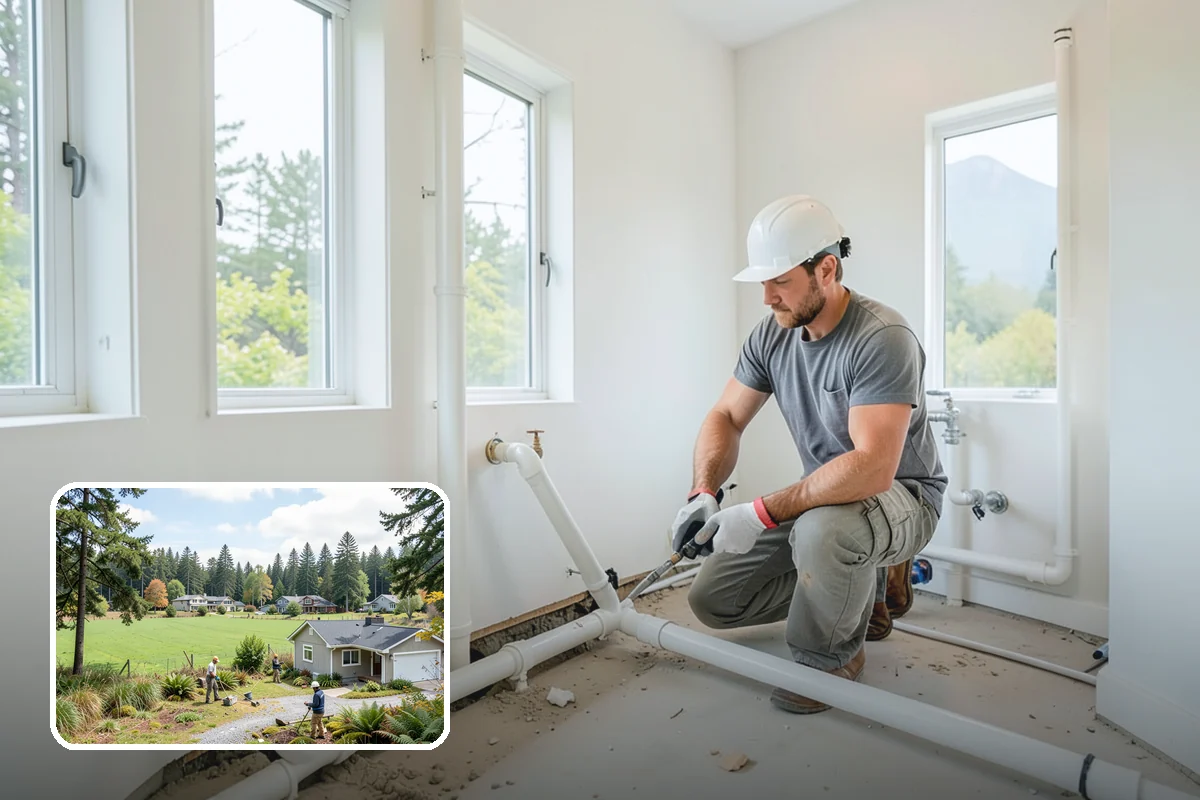Natural Stone Tile Installation in Lyman, Skagit County, WA - One-of-a-kind veining and color in every installation