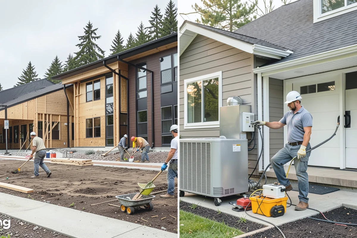 Natural Stone Tile Installation in Marysville, Snohomish County, WA - Dry-lay and blend tiles from several boxes for balance