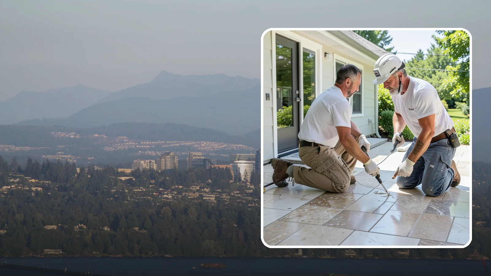 Natural Stone Tile Installation in Medina, King County, WA - Marble, travertine, slate, and stone tile set and sealed for lasting natural beauty.