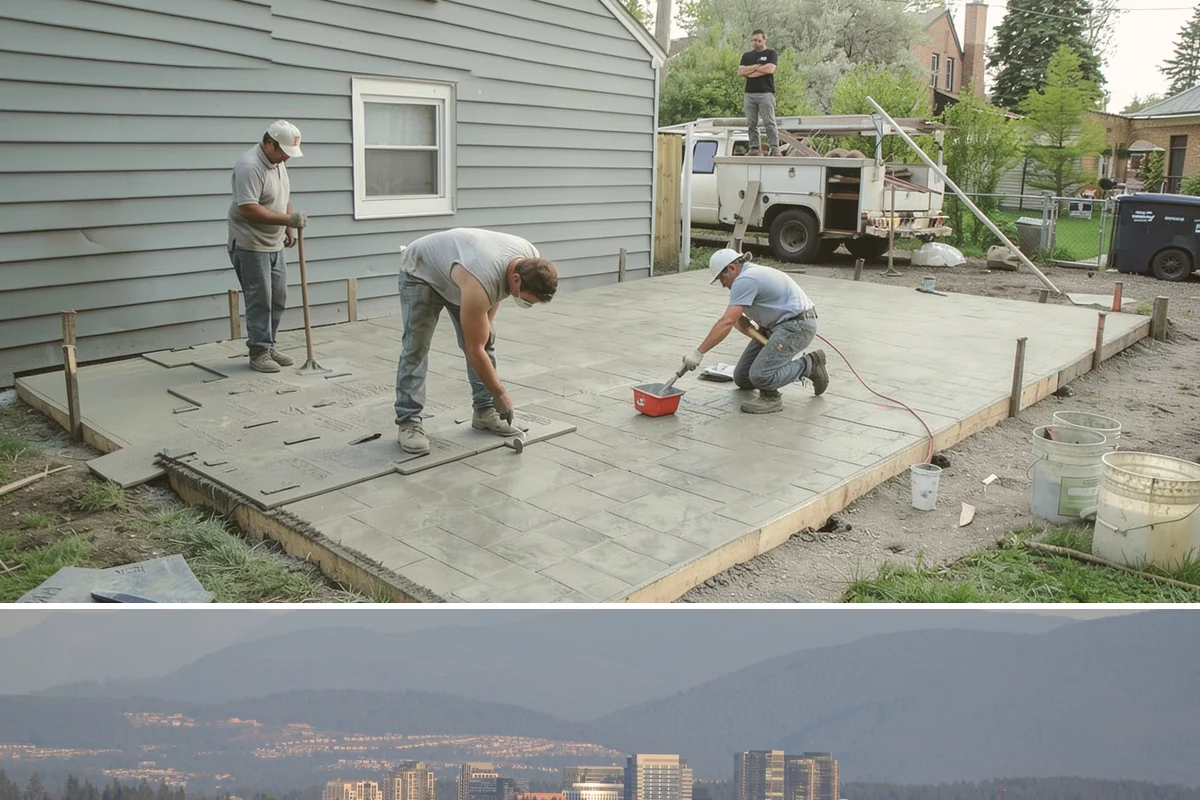 Natural Stone Tile Installation in Medina, King County, WA - Stone tiling is an indoor project that can proceed year-round, sealing included, regardless of outdoor conditions.