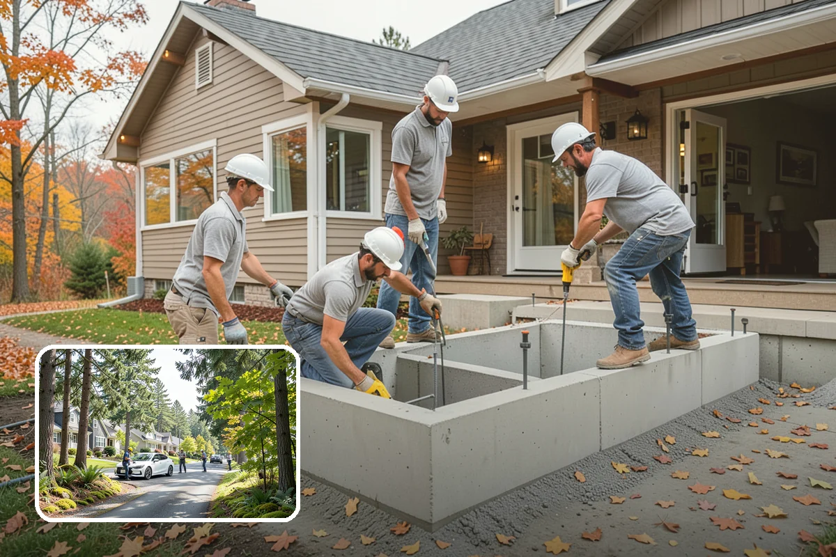 Natural Stone Tile Installation in Normandy Park, King County, WA - One-of-a-kind veining and color in every installation