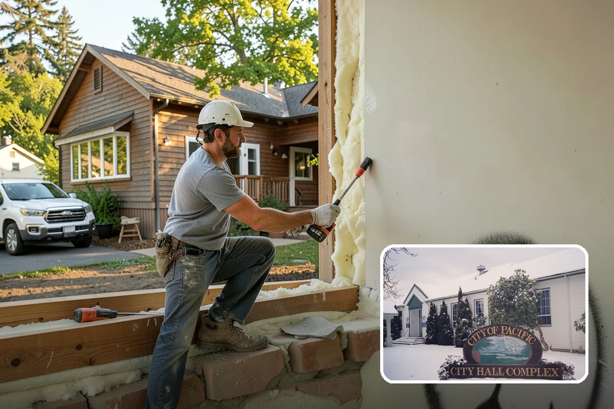 Natural Stone Tile Installation in Pacific, King County, WA - One-of-a-kind veining and color in every installation
