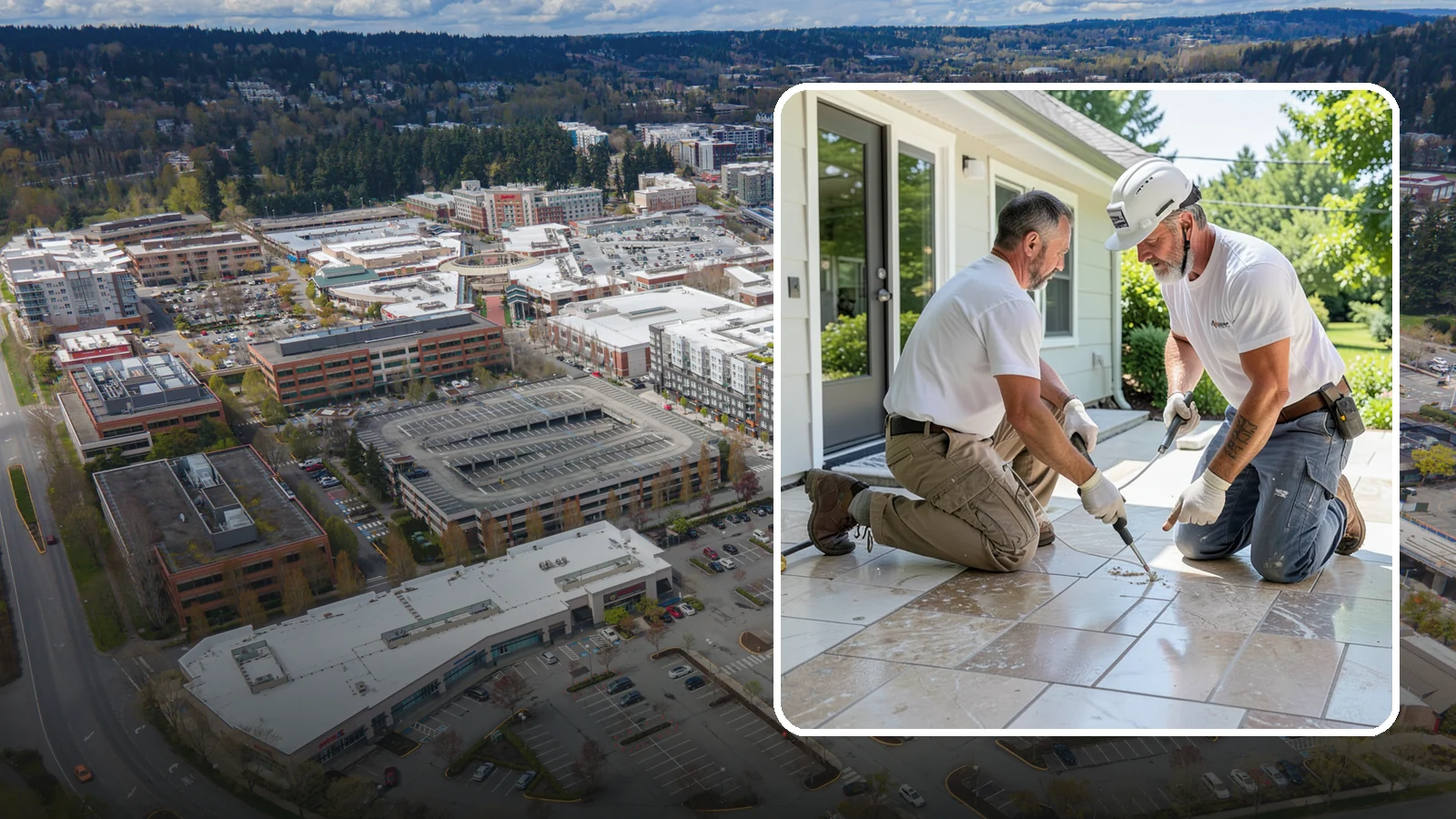 Natural Stone Tile Installation in Redmond, King County, WA - Marble, travertine, slate, and stone tile set and sealed for lasting natural beauty.