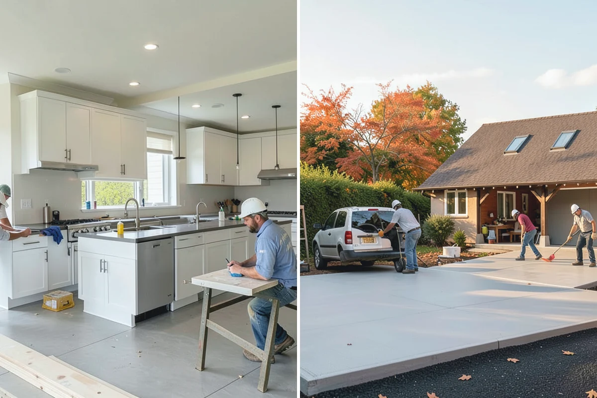Natural Stone Tile Installation in Renton, King County, WA - Dry-lay and blend tiles from several boxes for balance