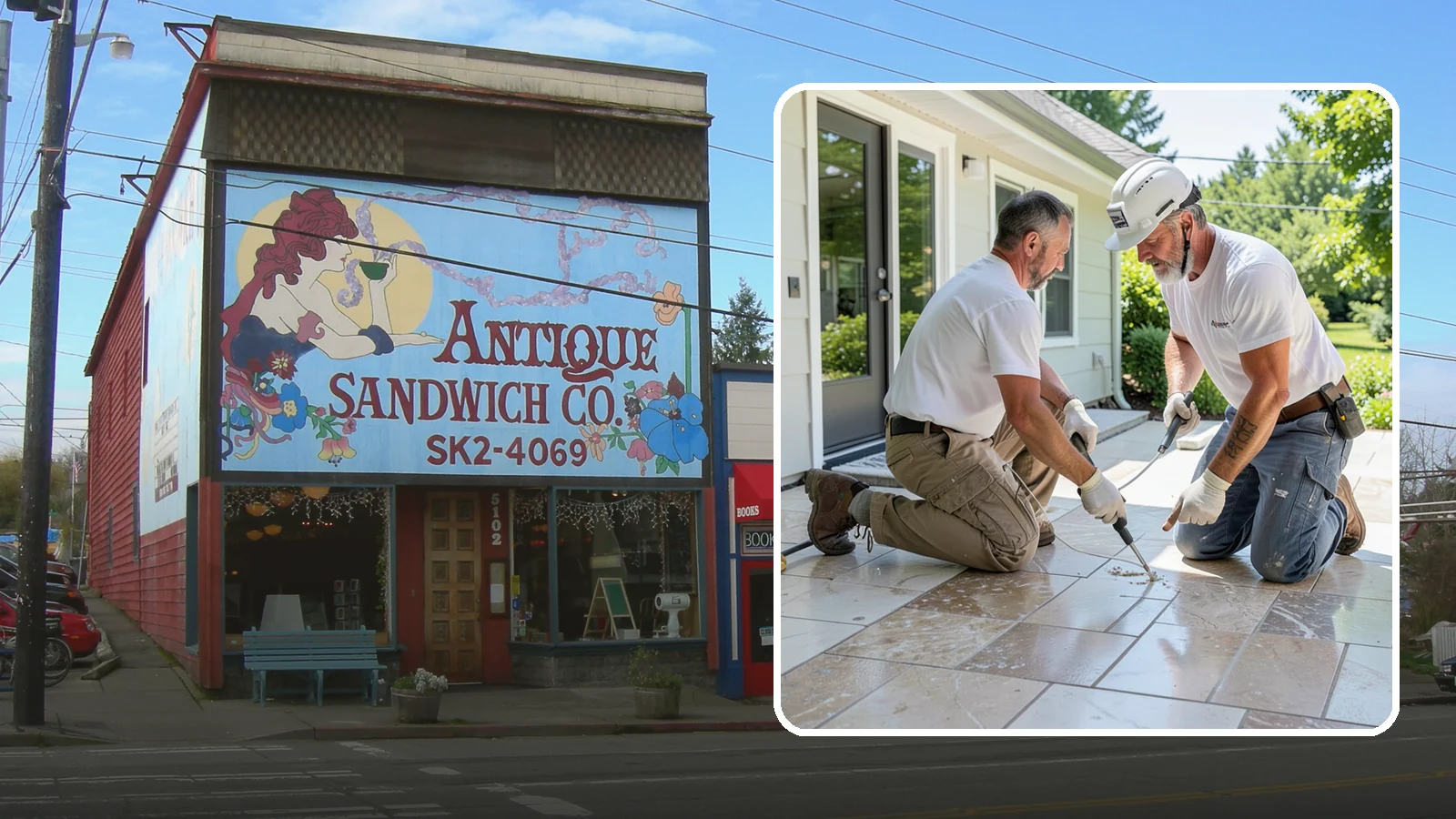 Natural Stone Tile Installation in Ruston, Pierce County, WA - Marble, travertine, slate, and stone tile set and sealed for lasting natural beauty.