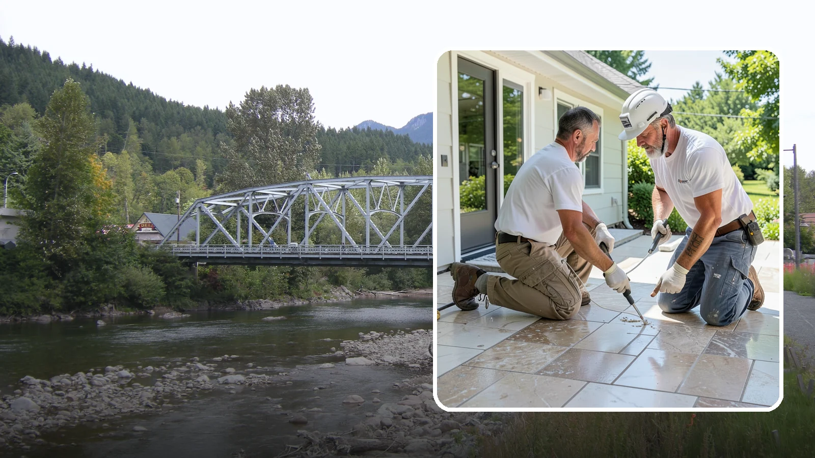 Natural Stone Tile Installation in Skykomish, King County, WA - Marble, travertine, slate, and stone tile set and sealed for lasting natural beauty.