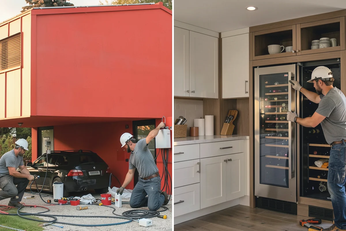 Natural Stone Tile Installation in South Prairie, Pierce County, WA - Dry-lay and blend tiles from several boxes for balance