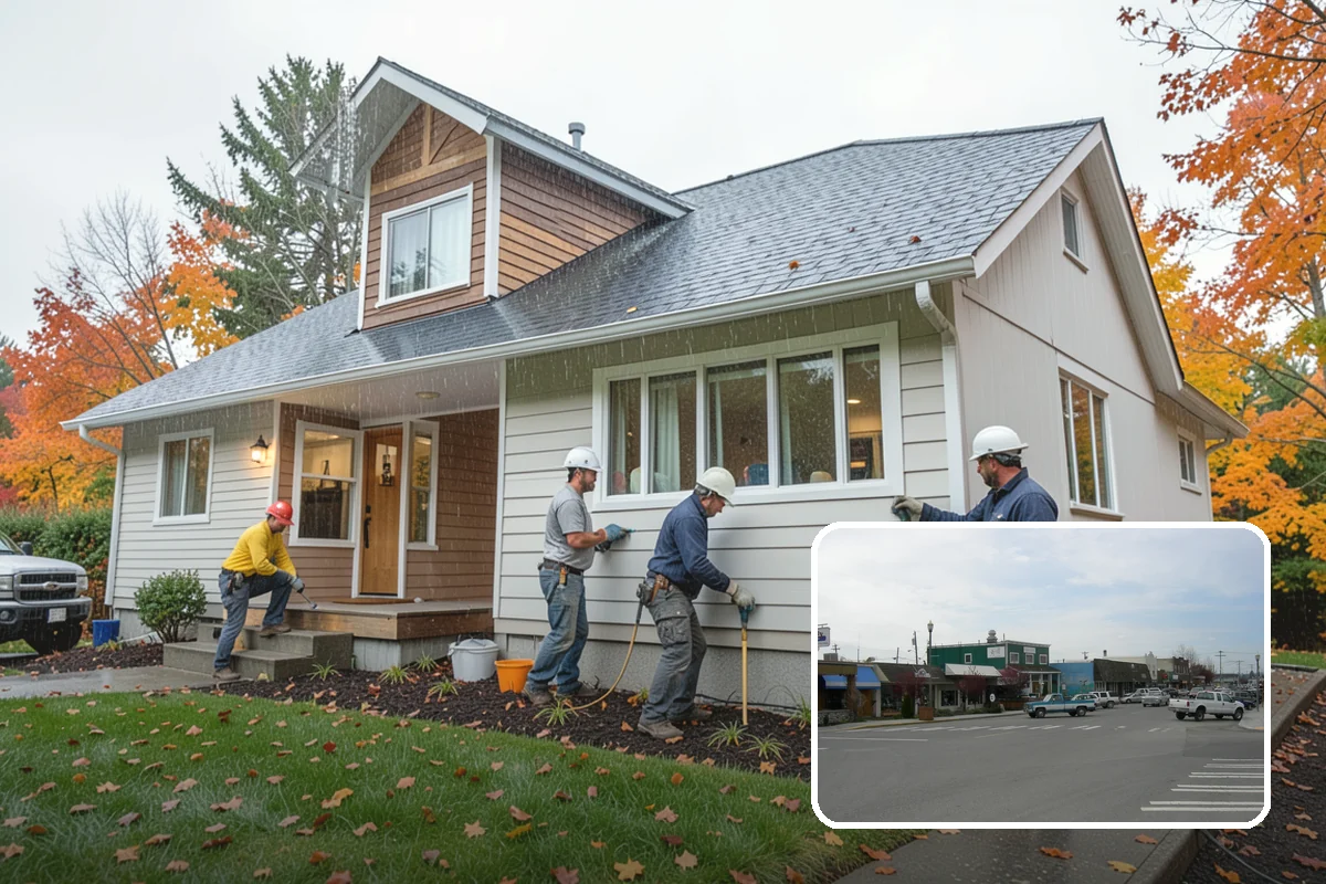 Natural Stone Tile Installation in Stanwood, Snohomish County, WA - One-of-a-kind veining and color in every installation