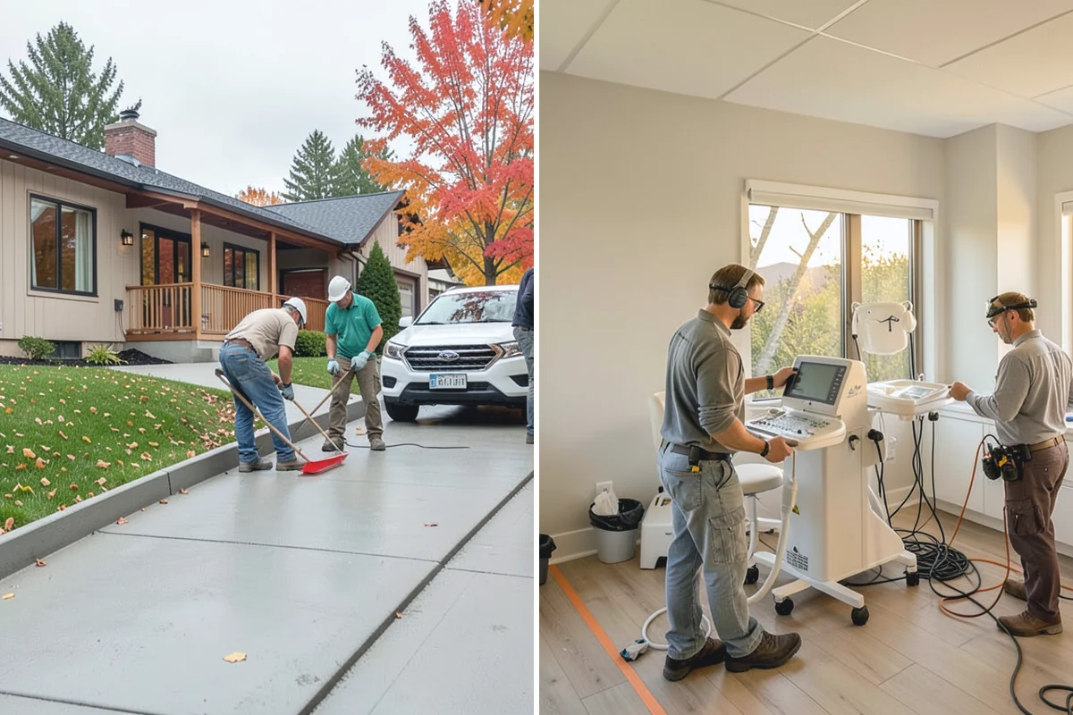 Natural Stone Tile Installation in Sumner, Pierce County, WA - Dry-lay and blend tiles from several boxes for balance