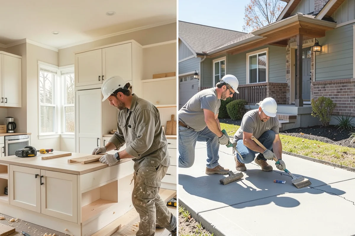 Natural Stone Tile Installation in University Place, Pierce County, WA - Dry-lay and blend tiles from several boxes for balance