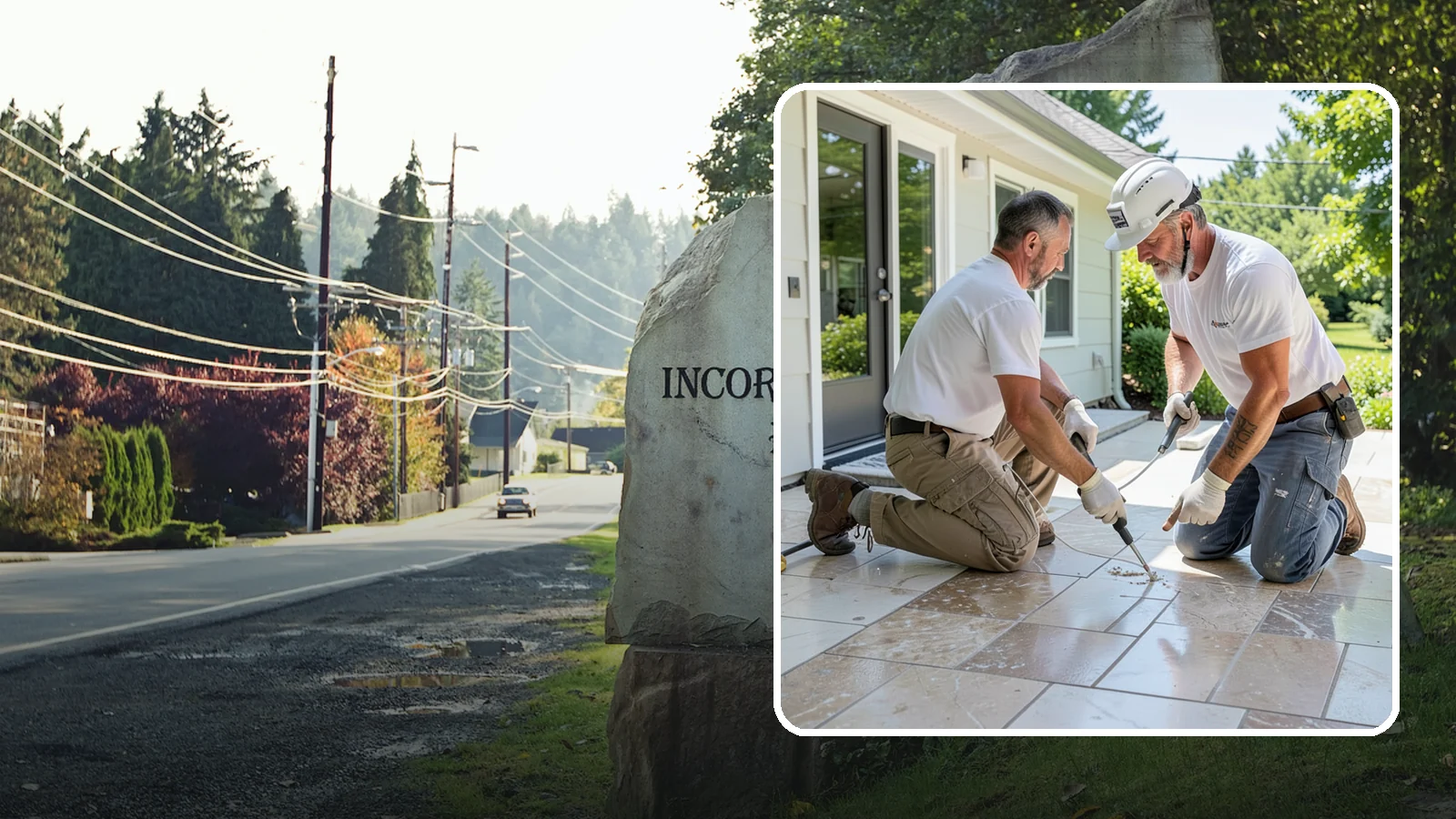 Natural Stone Tile Installation in Wilkeson, Pierce County, WA - Marble, travertine, slate, and stone tile set and sealed for lasting natural beauty.