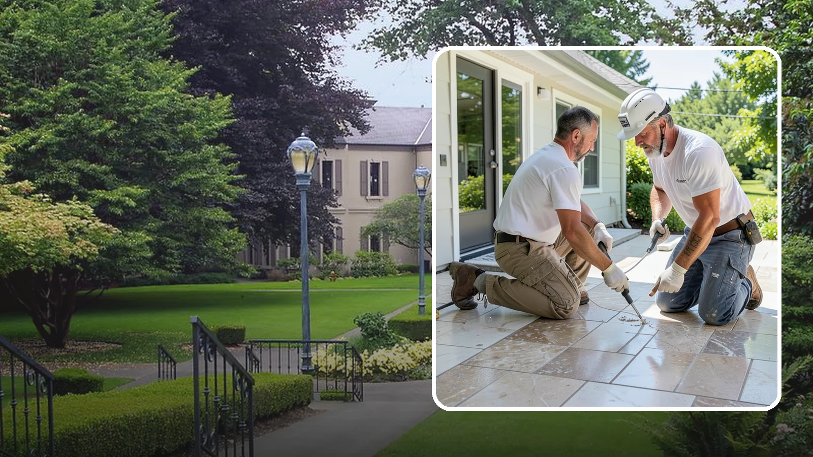 Natural Stone Tile Installation in Woodinville, King County, WA - Marble, travertine, slate, and stone tile set and sealed for lasting natural beauty.