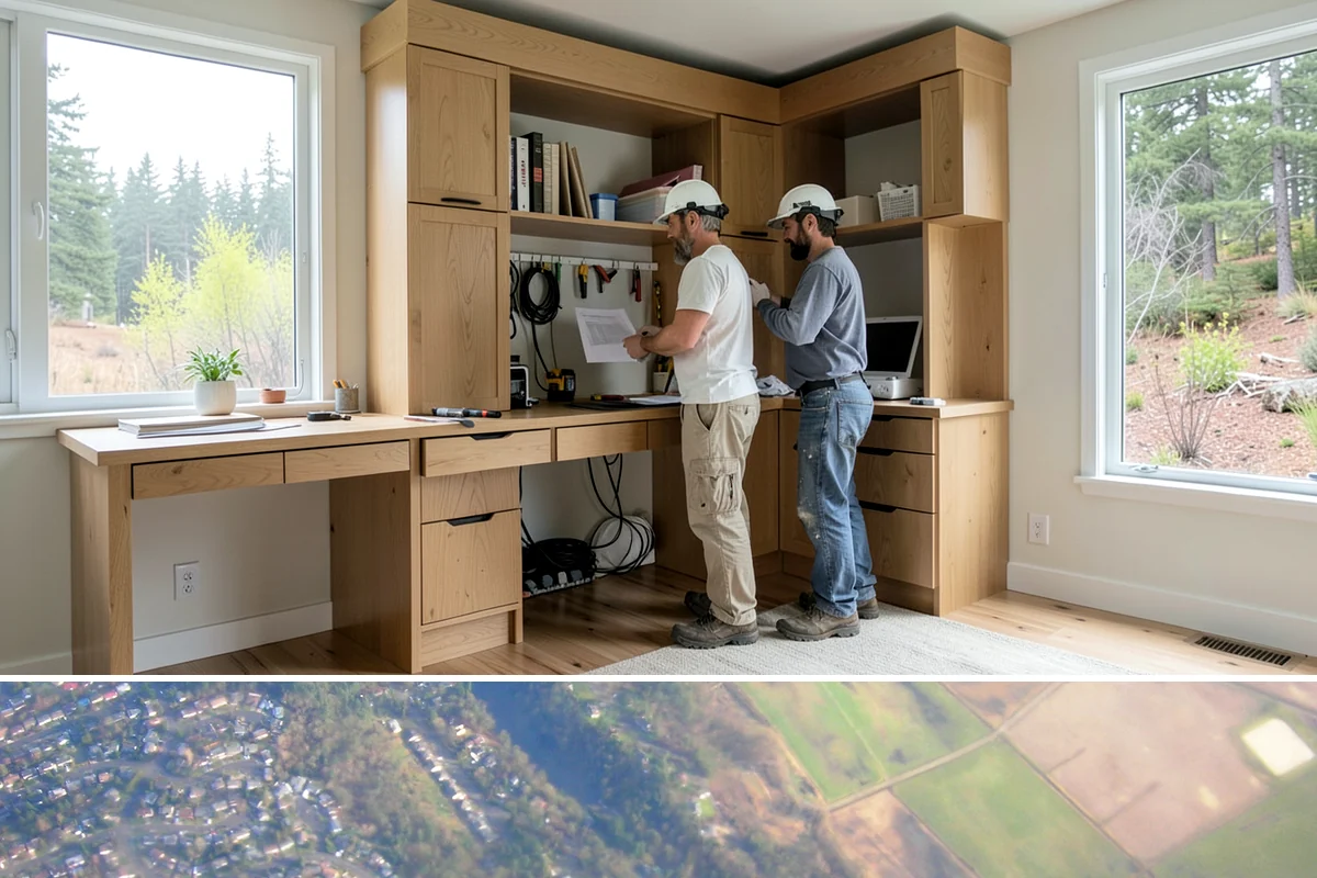 Network Wiring in Algona, King County, WA - Network wiring is best run during construction or a remodel, and interior retrofits suit the wet PNW season.