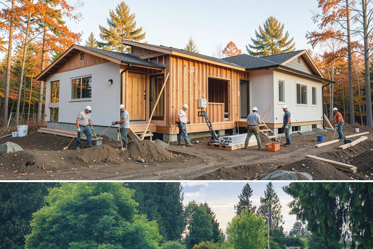 Network Wiring in Bonney Lake, Pierce County, WA - Network wiring is best run during construction or a remodel, and interior retrofits suit the wet PNW season.