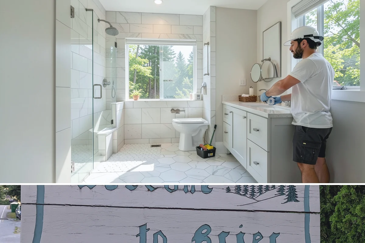 Network Wiring in Brier, Snohomish County, WA - Network wiring is best run during construction or a remodel, and interior retrofits suit the wet PNW season.