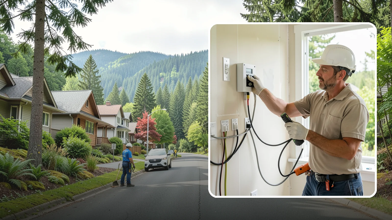 Network Wiring in Darrington, Snohomish County, WA - We install hardwired Ethernet network wiring for fast, stable connections that WiFi alone can't match.