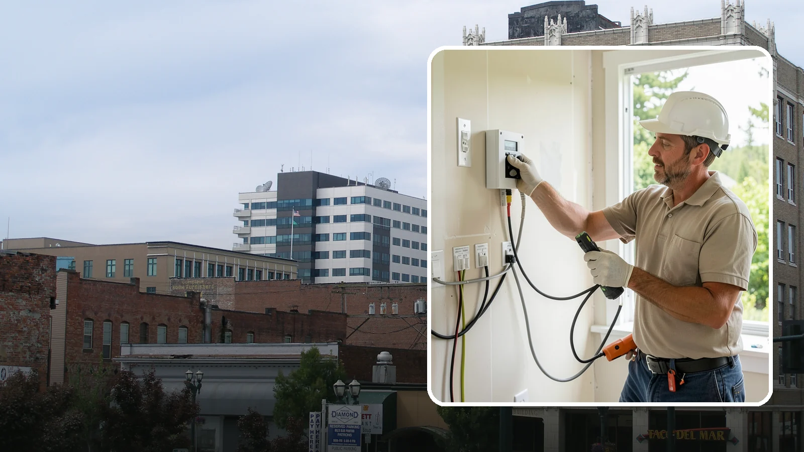 Network Wiring in Everett, Snohomish County, WA - We install hardwired Ethernet network wiring for fast, stable connections that WiFi alone can't match.