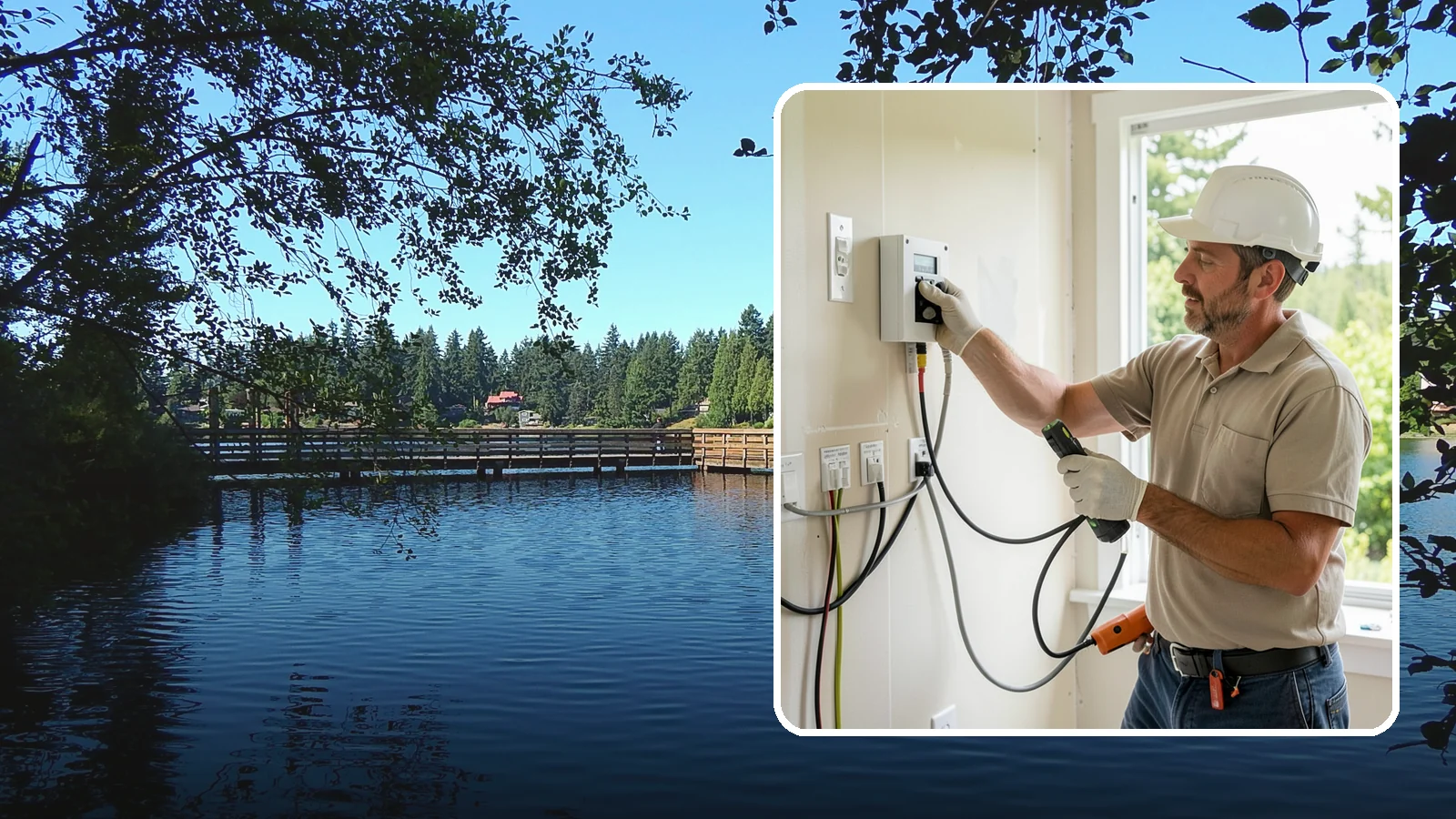 Network Wiring in Federal Way, King County, WA - We install hardwired Ethernet network wiring for fast, stable connections that WiFi alone can't match.