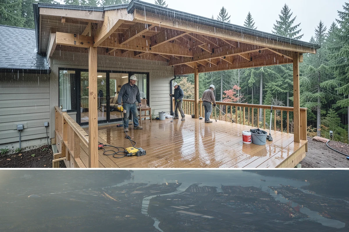 Network Wiring in Fife, Pierce County, WA - Network wiring is best run during construction or a remodel, and interior retrofits suit the wet PNW season.