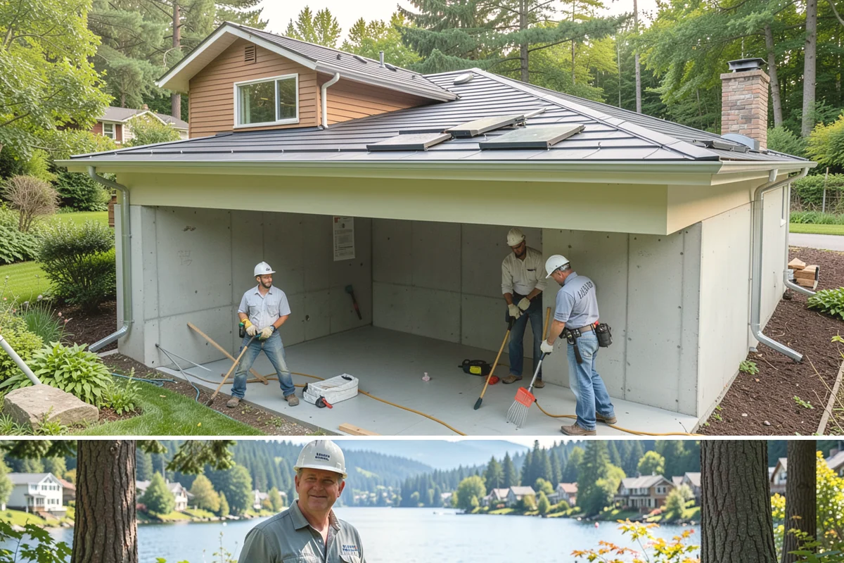 Network Wiring in Milton, King County, WA - Network wiring is best run during construction or a remodel, and interior retrofits suit the wet PNW season.