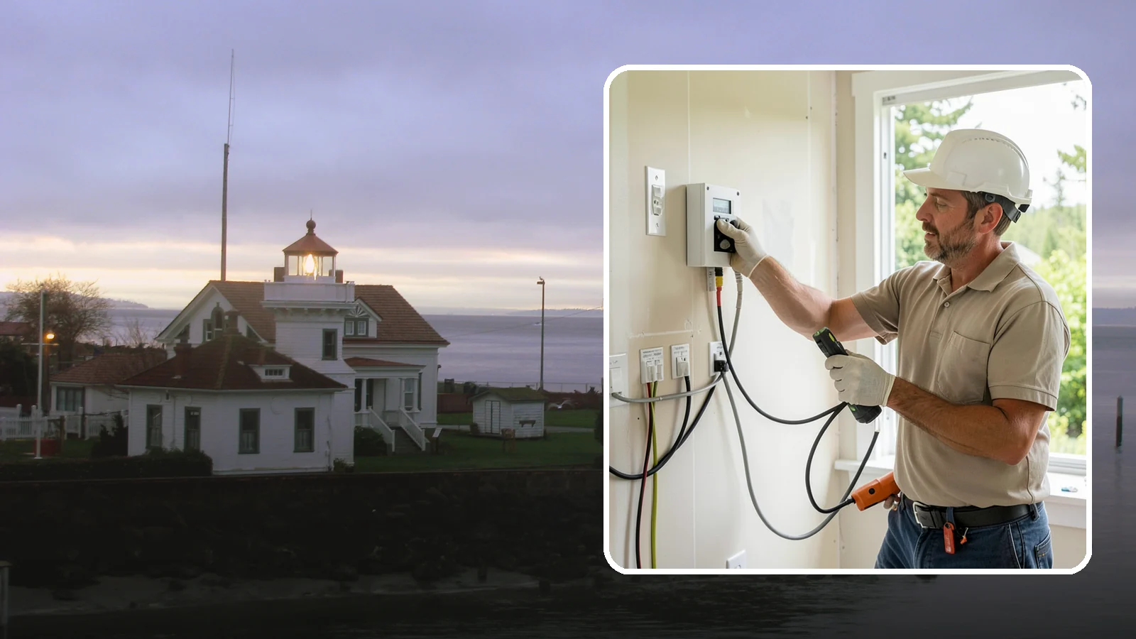 Network Wiring in Mukilteo, Snohomish County, WA - We install hardwired Ethernet network wiring for fast, stable connections that WiFi alone can't match.