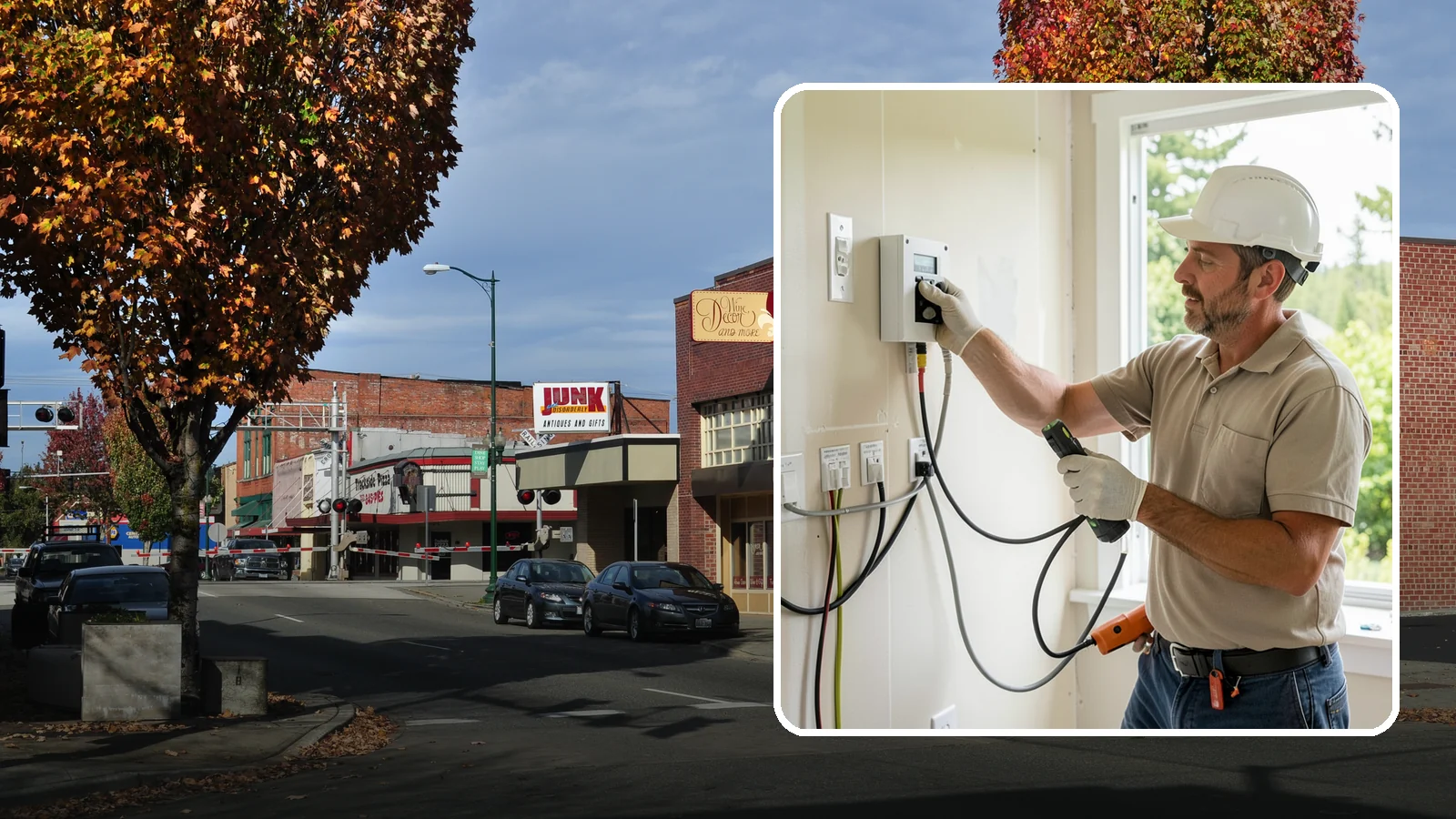Network Wiring in Puyallup, Pierce County, WA - We install hardwired Ethernet network wiring for fast, stable connections that WiFi alone can't match.