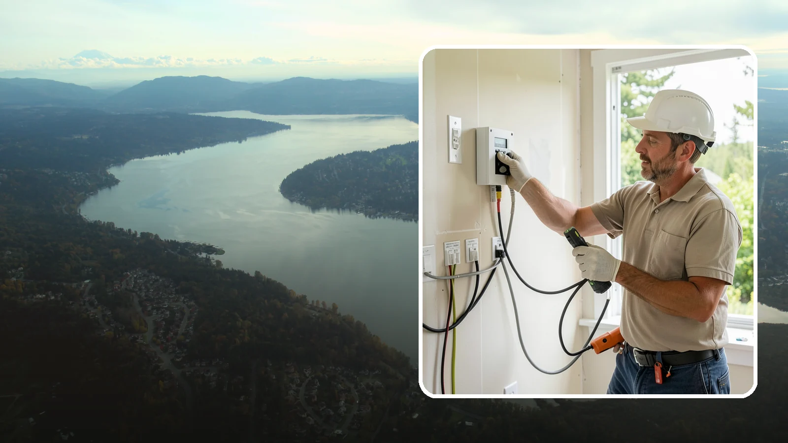 Network Wiring in Sammamish, King County, WA - We install hardwired Ethernet network wiring for fast, stable connections that WiFi alone can't match.