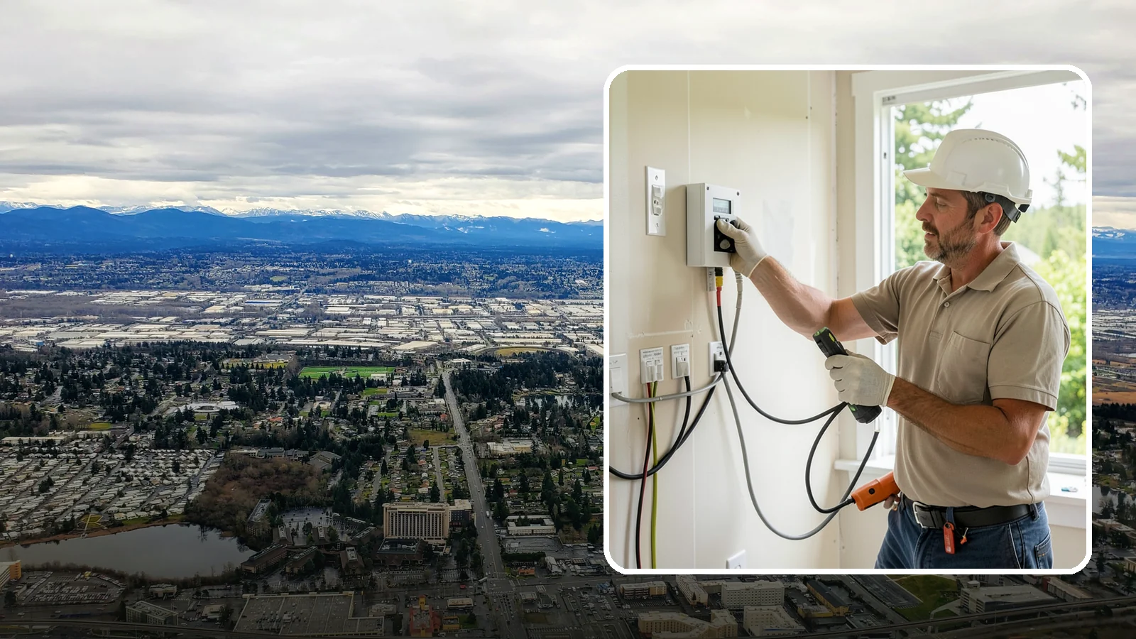Network Wiring in SeaTac, King County, WA - We install hardwired Ethernet network wiring for fast, stable connections that WiFi alone can't match.