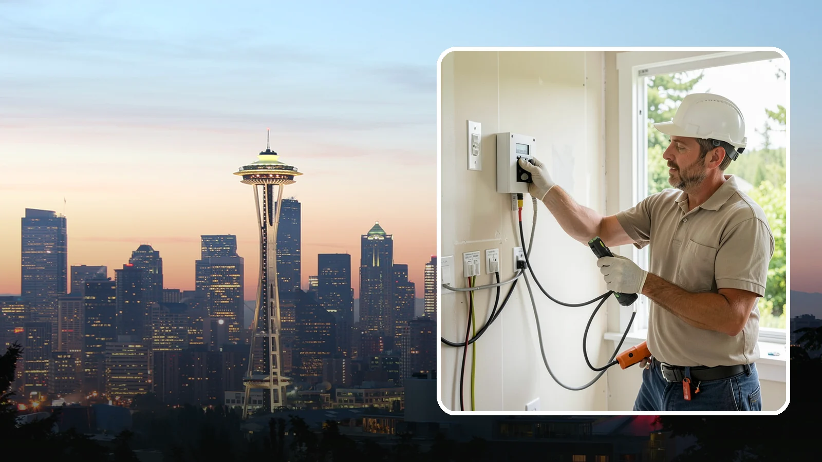 Network Wiring in Seattle, King County, WA - We install hardwired Ethernet network wiring for fast, stable connections that WiFi alone can't match.