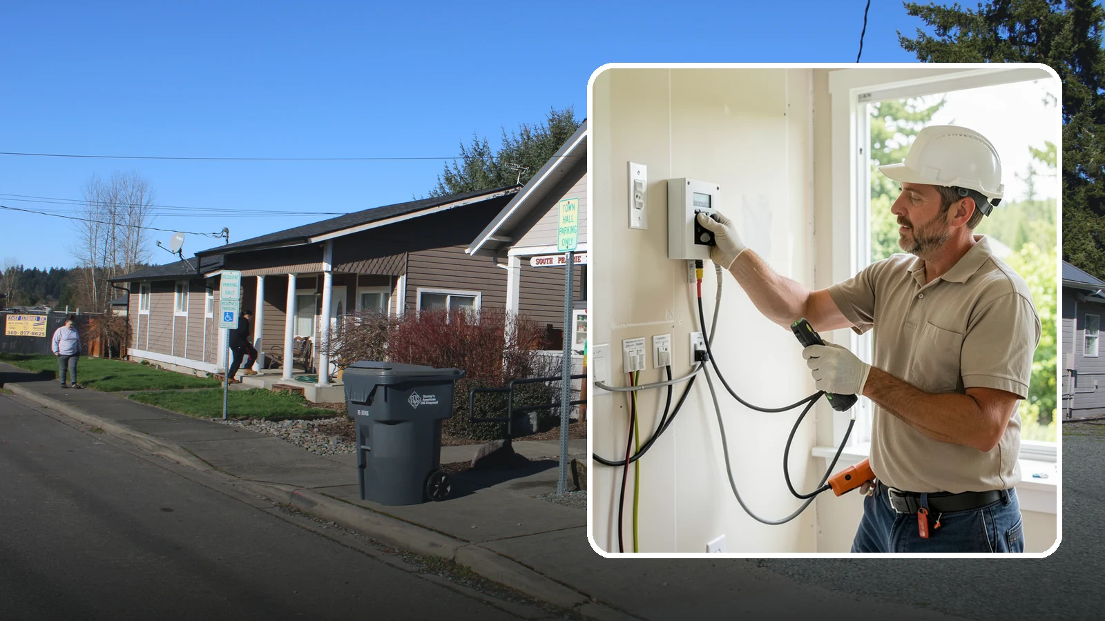 Network Wiring in South Prairie, Pierce County, WA - We install hardwired Ethernet network wiring for fast, stable connections that WiFi alone can't match.
