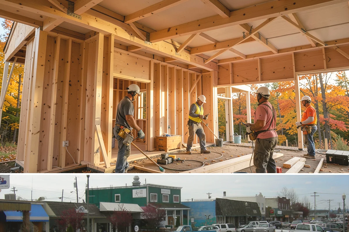 Network Wiring in Stanwood, Snohomish County, WA - Network wiring is best run during construction or a remodel, and interior retrofits suit the wet PNW season.