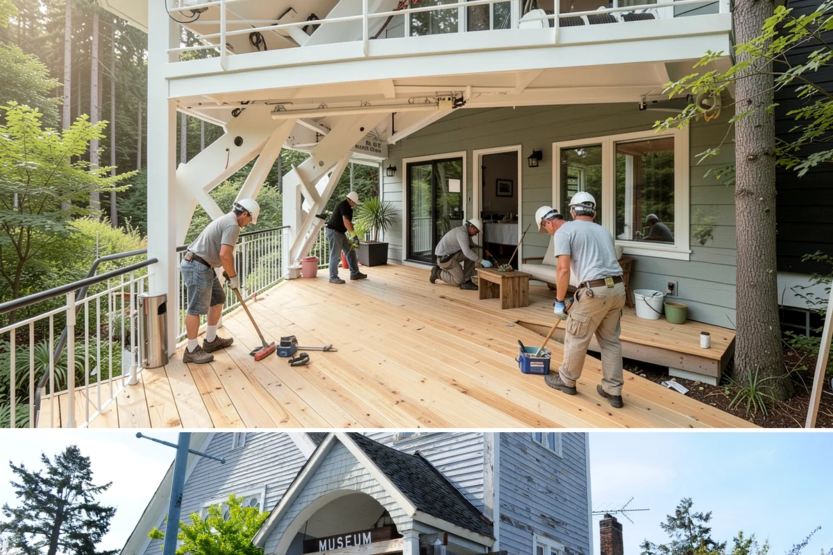 Network Wiring in Steilacoom, Pierce County, WA - Network wiring is best run during construction or a remodel, and interior retrofits suit the wet PNW season.
