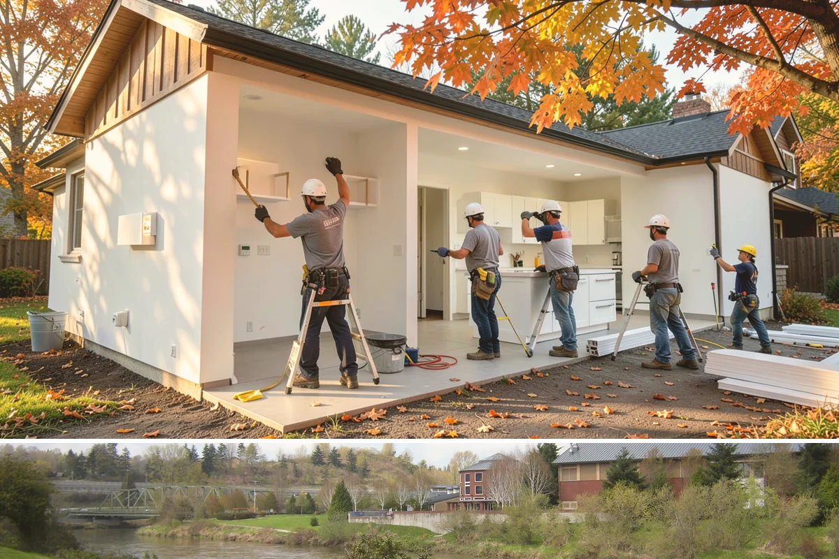 Network Wiring in Tukwila, King County, WA - Network wiring is best run during construction or a remodel, and interior retrofits suit the wet PNW season.