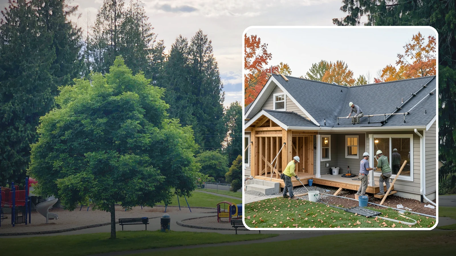 New Construction Roofing in Bonney Lake, Pierce County, WA - Complete roofing for new construction, coordinated with your build schedule and engineered for Northwest weather.