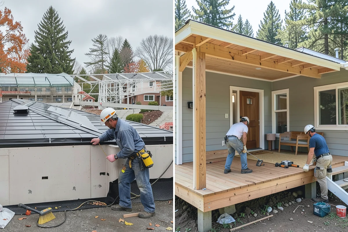 New Construction Roofing in Coupeville, Island County, WA - Review the roof plans and framing readiness
