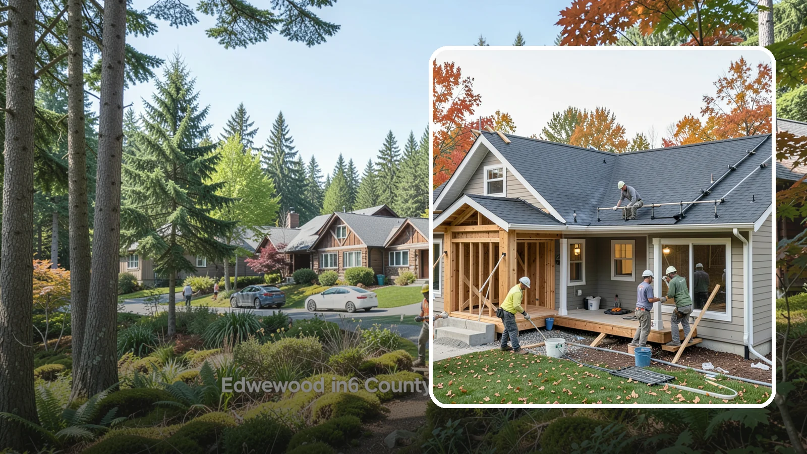 New Construction Roofing in Edgewood, Pierce County, WA - Complete roofing for new construction, coordinated with your build schedule and engineered for Northwest weather.