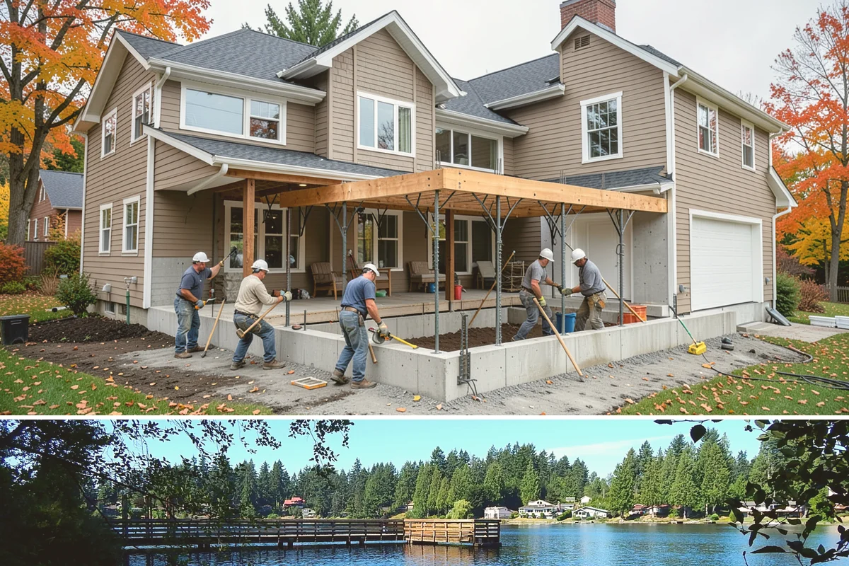 New Construction Roofing in Federal Way, King County, WA - Aligning the roofing phase with the drier months keeps the structure protected and on schedule.