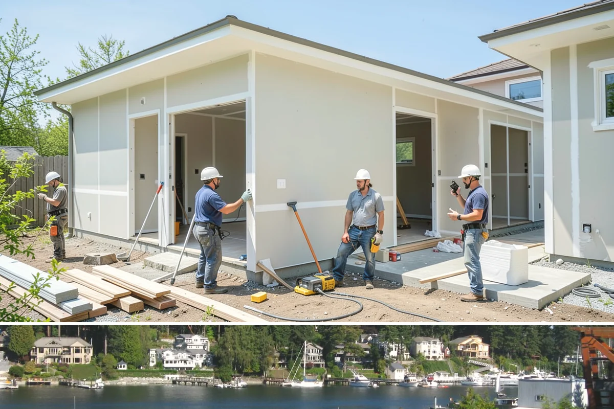 New Construction Roofing in Gig Harbor, Pierce County, WA - Aligning the roofing phase with the drier months keeps the structure protected and on schedule.